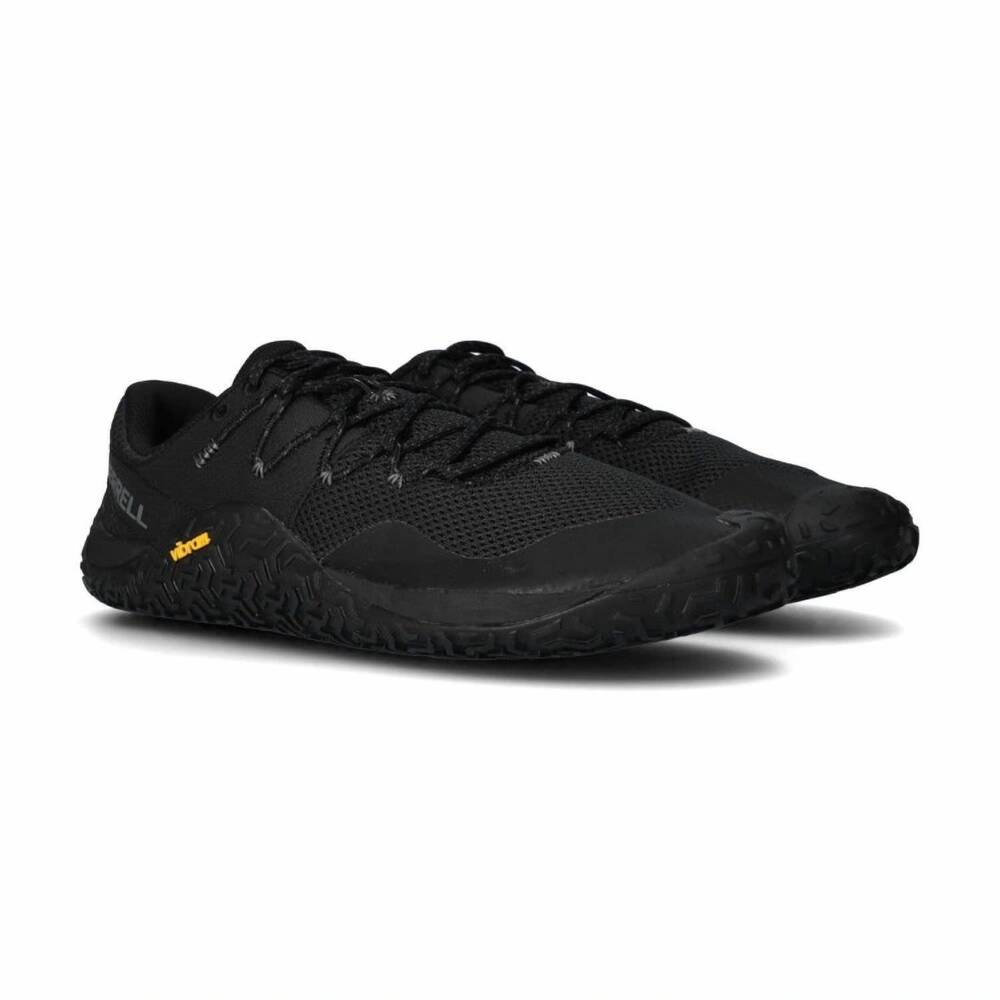 NEW MERRELL men's trail glove 7 shoe in black